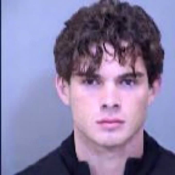 Clavicular mugshot meme template