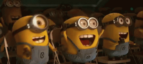 Excited Minions template