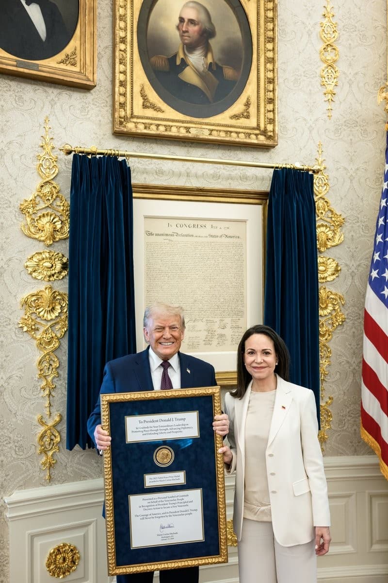 Donald Trump Nobel Prize / Awards to Donald Trump trend meme template