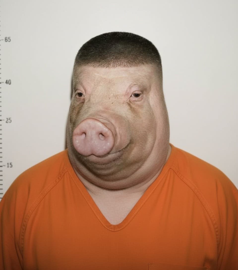 Fade Pig Locked Up