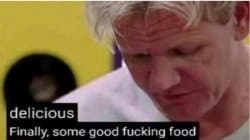 Gordon Ramsay Good Food Meme Template