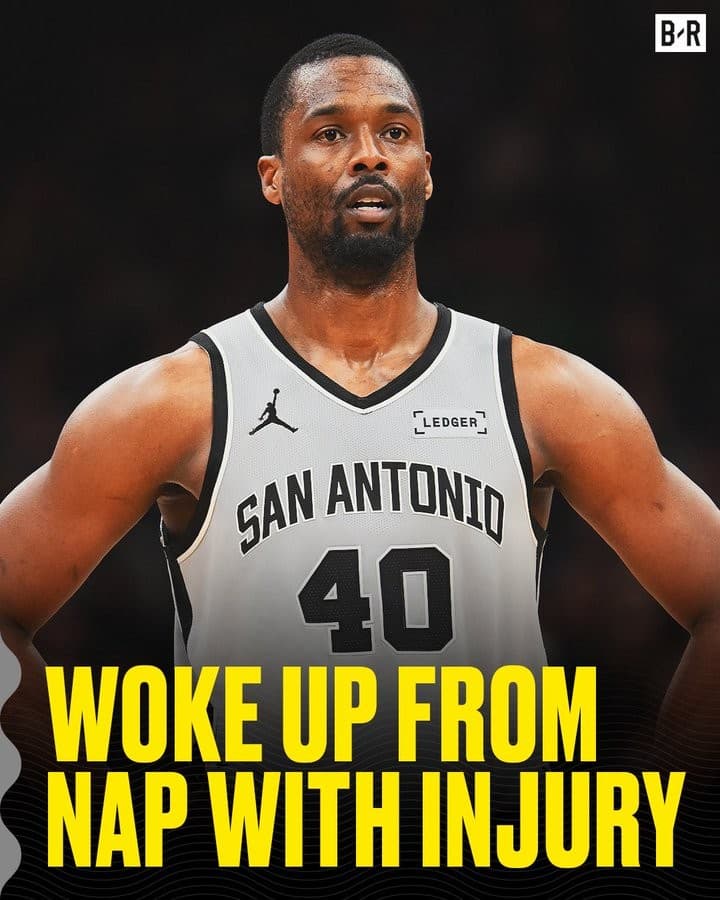 Harrison Barnes "Woke up from nap with injury"