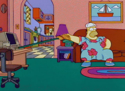 Homer Simpson Muumuu template