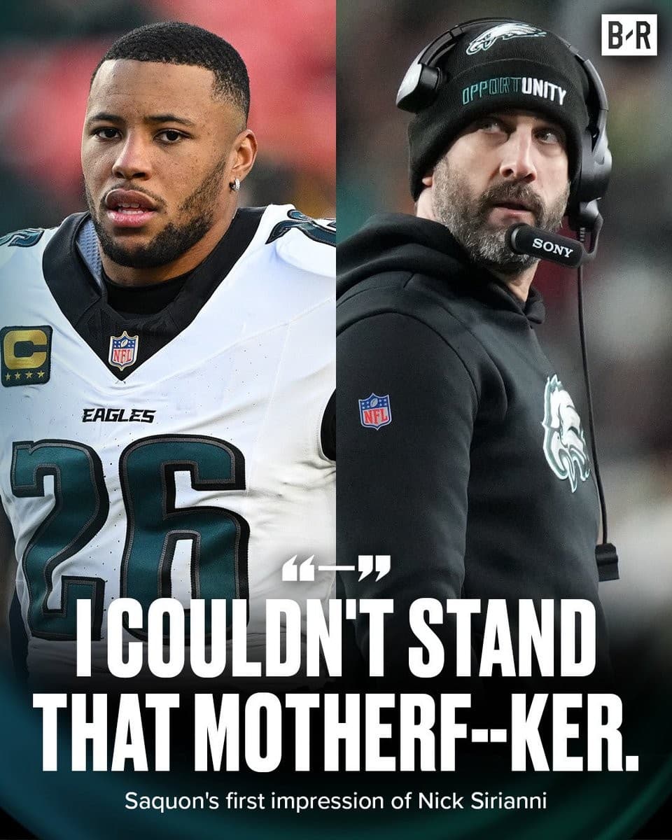 "I couldn't stand that mf" Saquon's first impression of Nick Sirianni