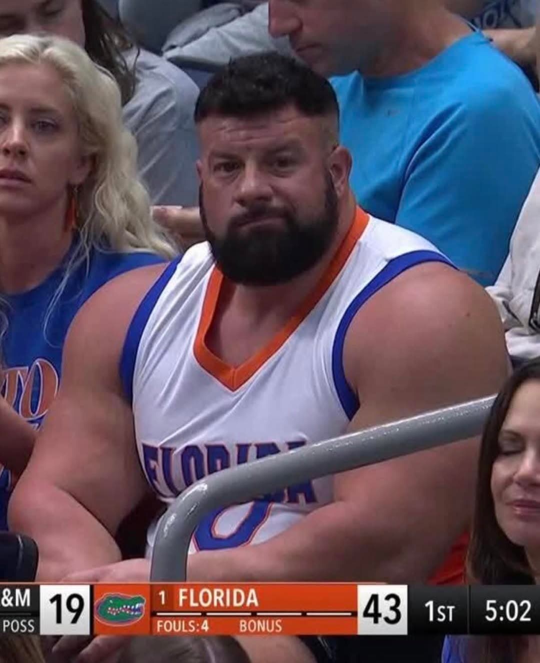Jacked Florida Gator fan final boss - March Madness