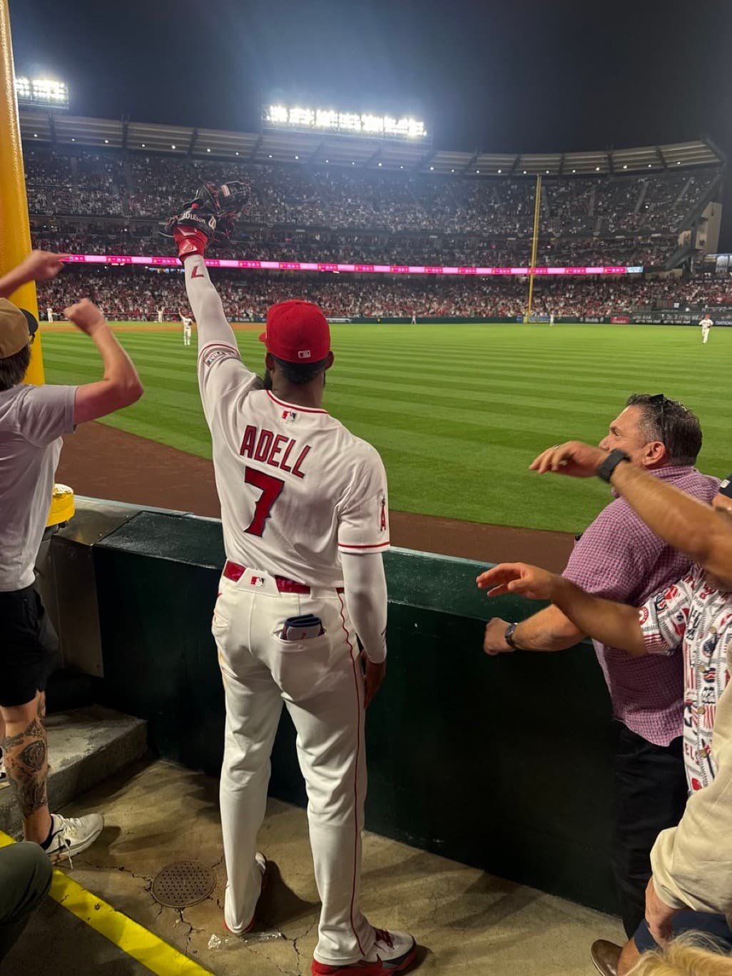 Joe Adell catch meme template