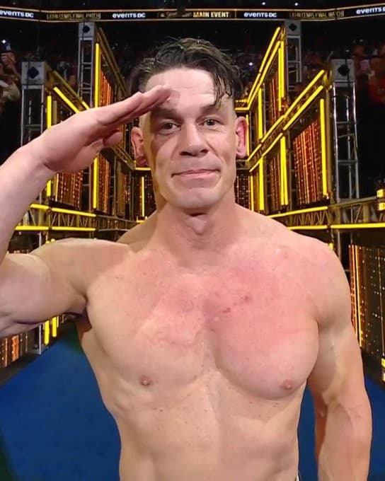 John Cena salute meme template
