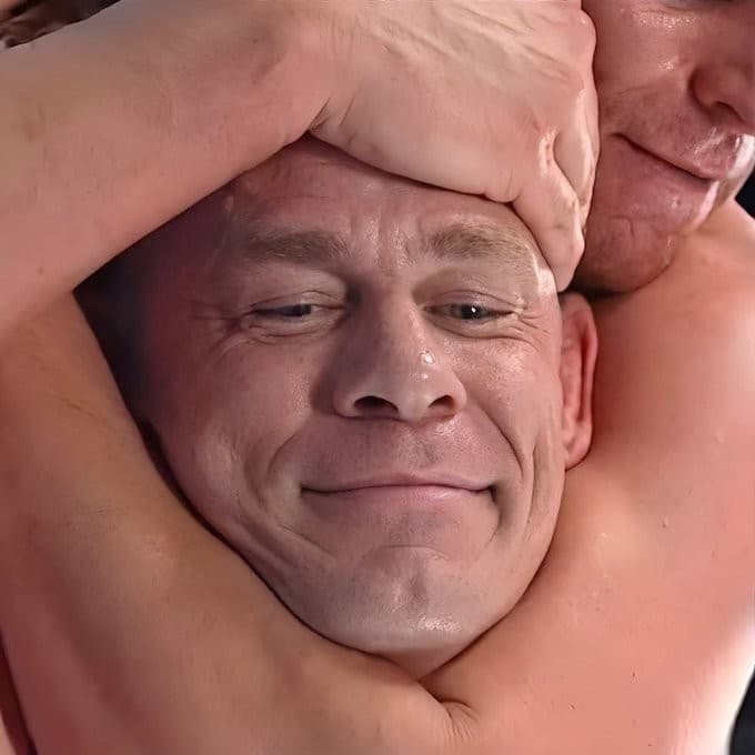 John Cena tap-out