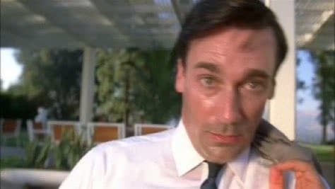 Jon Hamm/Don Draper panic attack "Mad Men" meme template