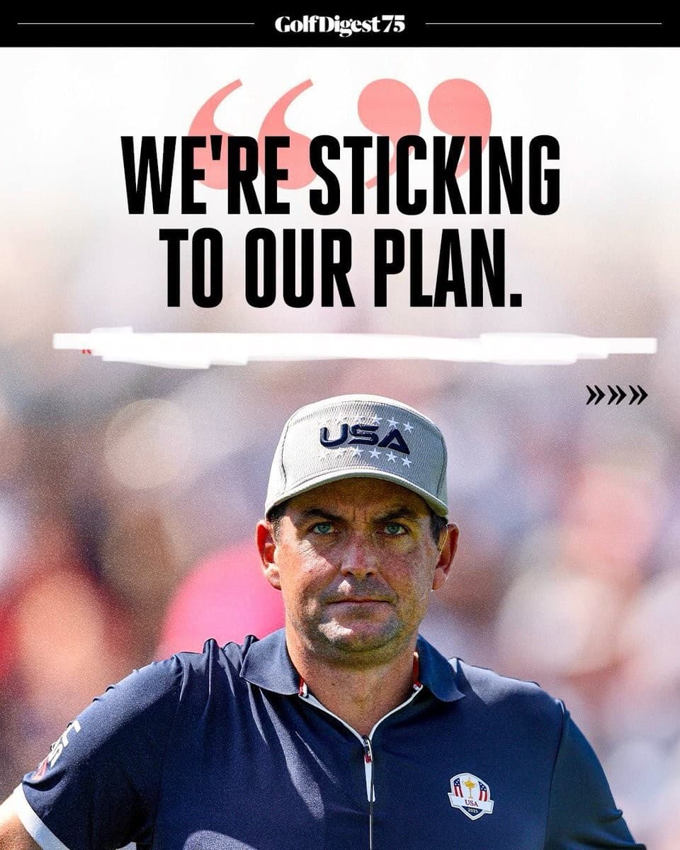 Keegan Bradley We are sticking to our plan Ryder Cup