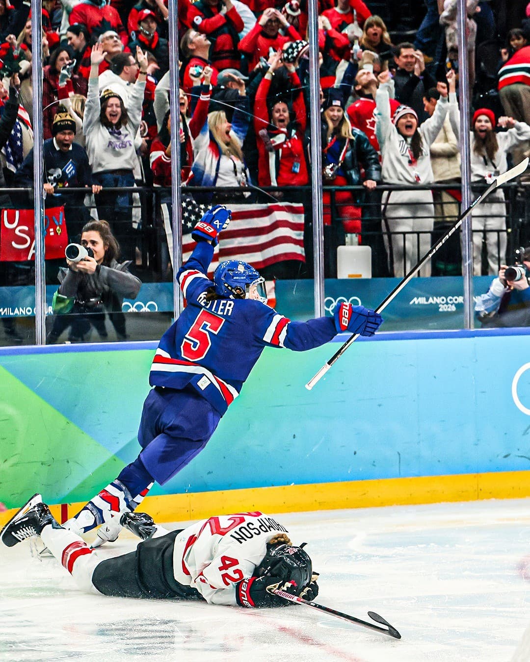 Megan Keller Golden Goal celebration