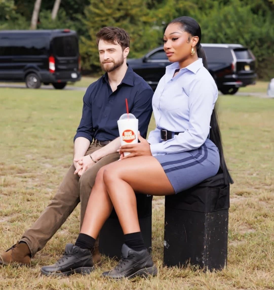 Megan Thee Stallion and Daniel Radcliffe