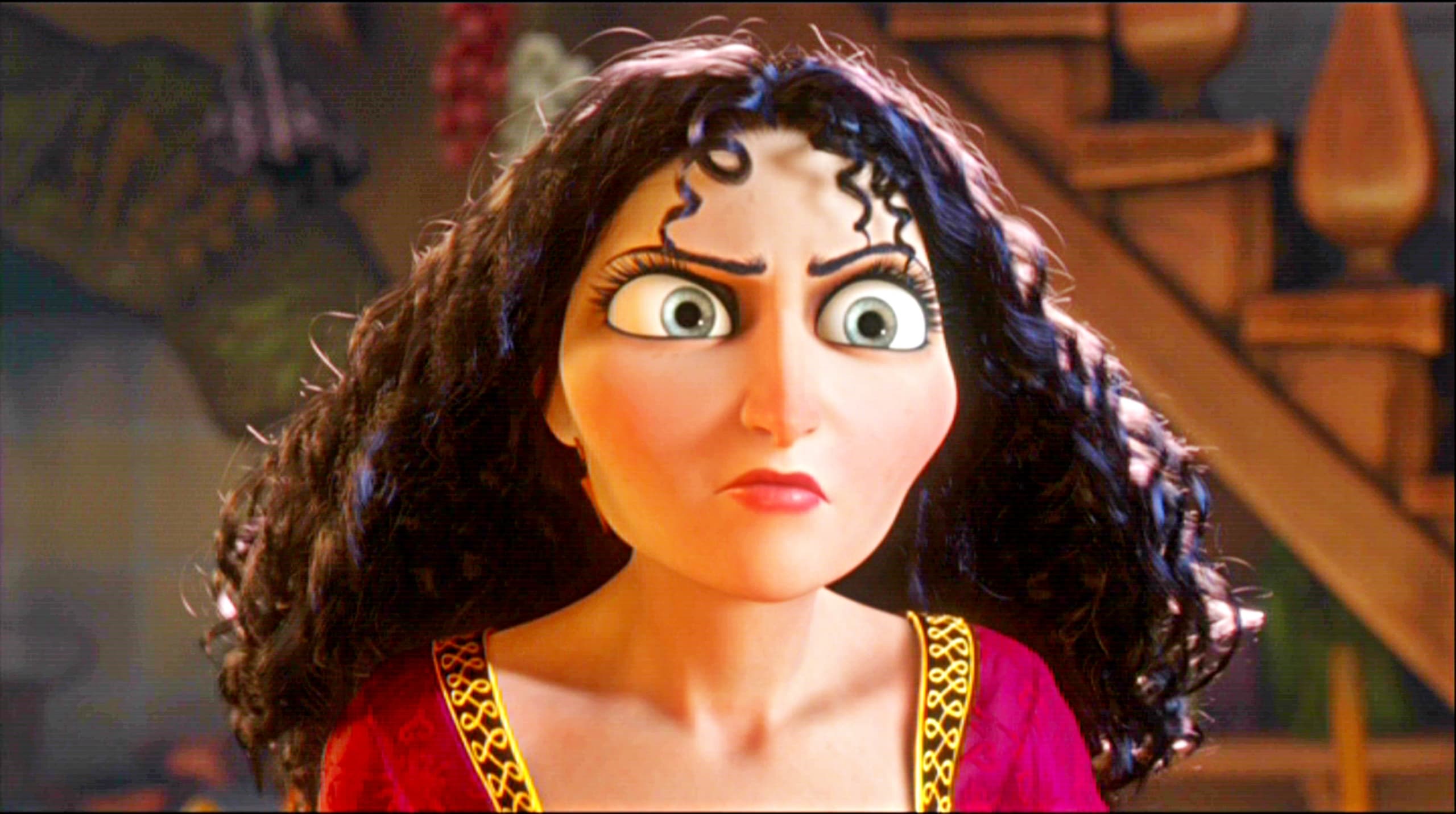 Mother Gothel Glare Meme Template