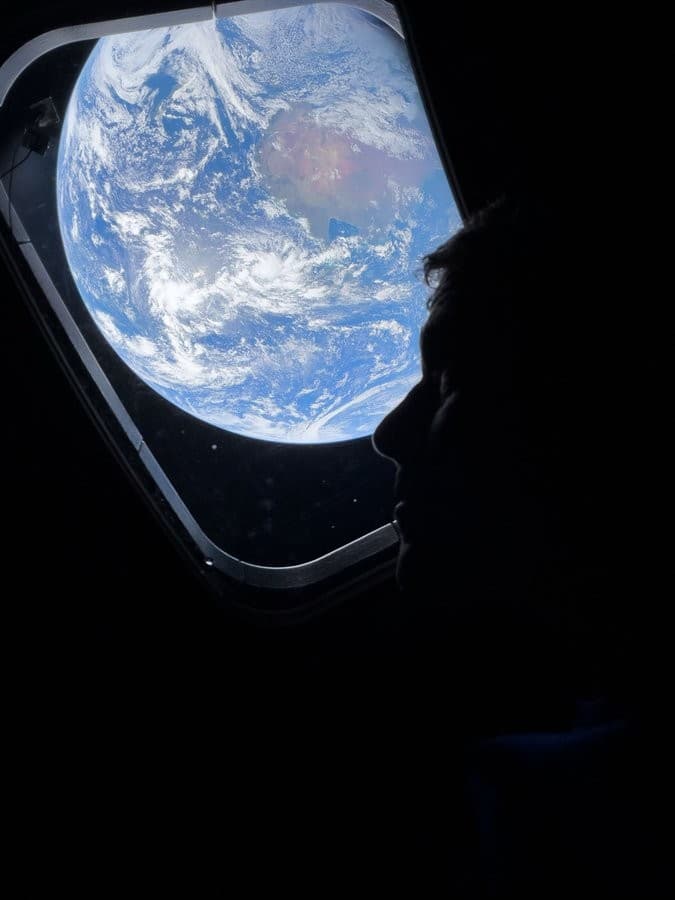 Earth Shot on iPhone 17 Pro Max from Artemis II