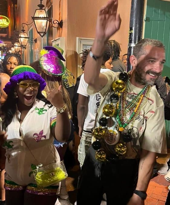 Shia LaBeouf celebrating Mardi Gras hours after being arrested