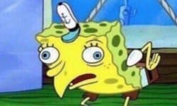 Spongebob Mocking Meme Template