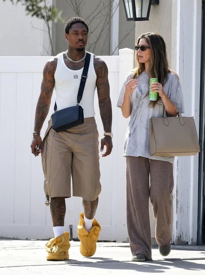 Stefon Diggs with Taylor Frankie Paul in Provo