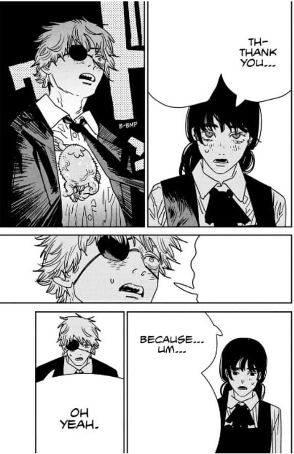 Thank You... Chainsaw Man (Replace character, see examples for inspiration) meme template