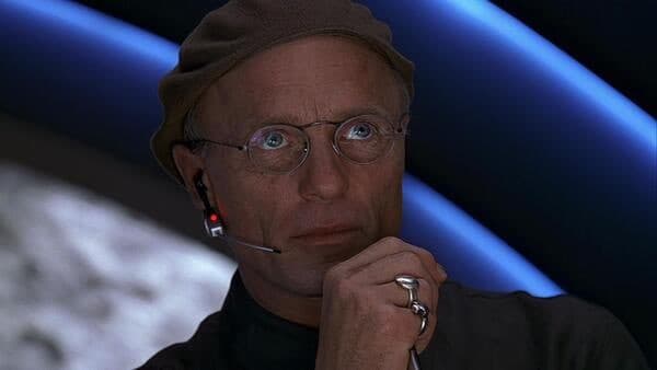 The Truman Show director Christof giving directions