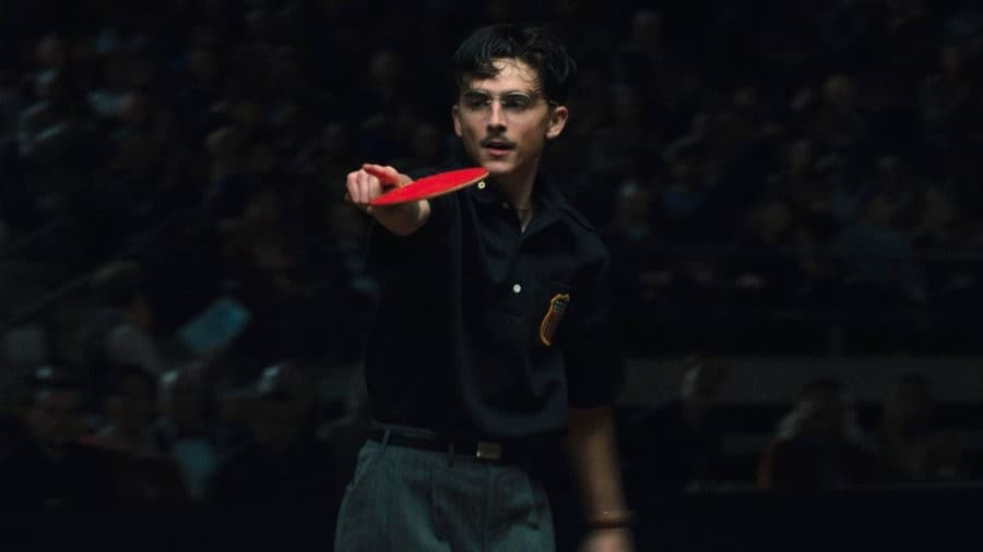 Timothée Chalamet competitive "Marty Supreme"