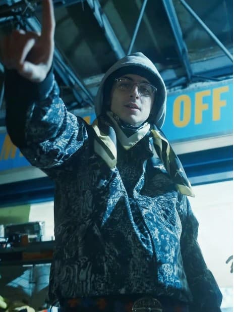 Timothee Chalamet Rapper meme template