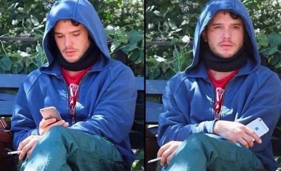 Tired Kit Harington