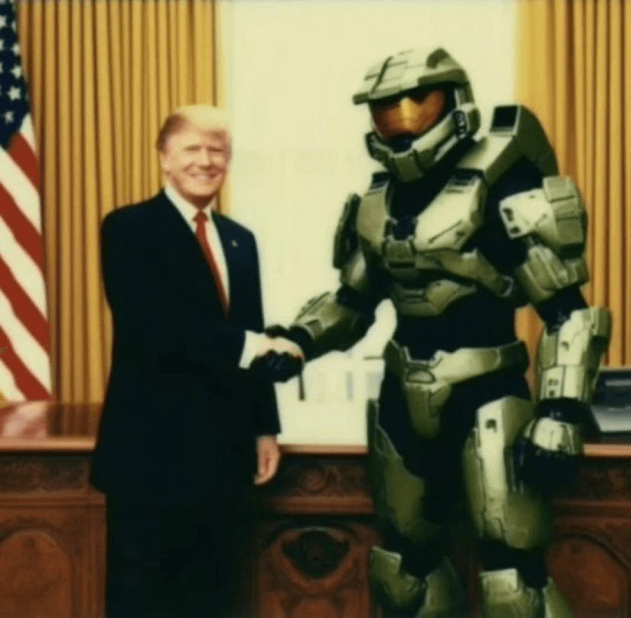 Trump and Robot