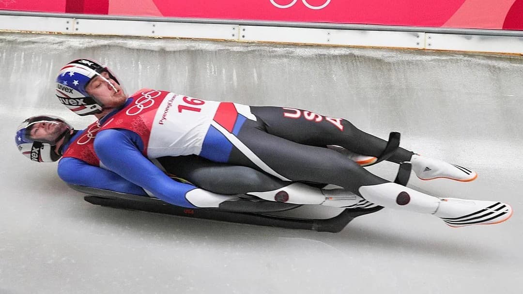 Two-Man Luge meme template