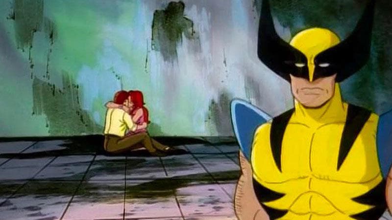 Wolverine Third Wheel Meme Template